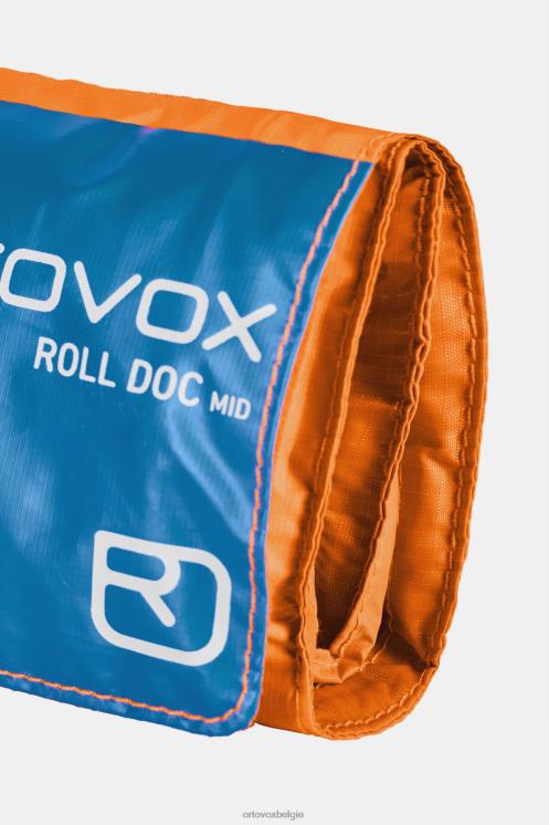 unisex schokkend oranje EHBO-roldocument midden ORTOVOX apparatuur LX0XF1539