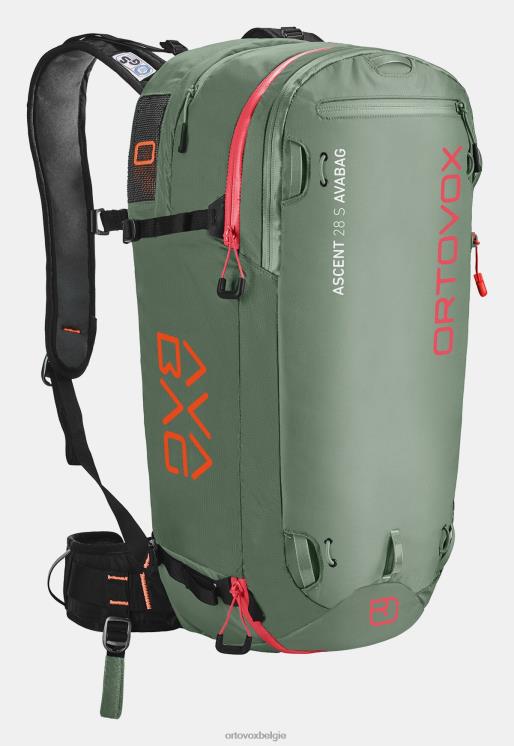 unisex groene isar stijging 28 s avabag ORTOVOX Tassen LX0XF1482