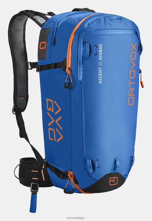 unisex veiligheid blauw ascent 30 avabag zonder avabag-unit ORTOVOX Tassen LX0XF1515