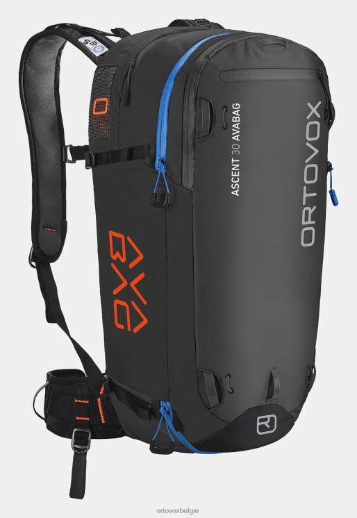 unisex zwart antraciet stijging 30 avabag ORTOVOX Tassen LX0XF1488