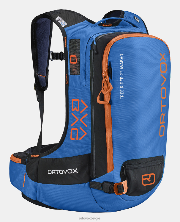 unisex veiligheid blauw free rider 22 avabag zonder avabag-unit ORTOVOX Tassen LX0XF1513