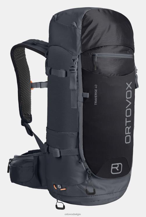 unisex zwart staal doorkruisen 40 ORTOVOX Tassen LX0XF1425