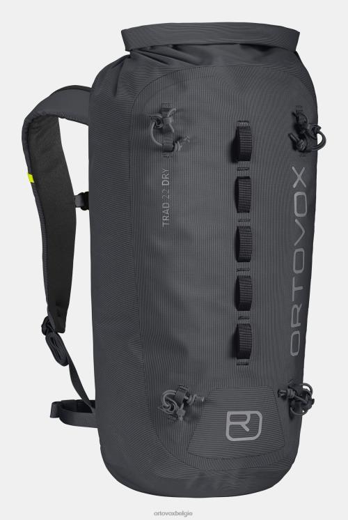 unisex zwart staal trad 22 droog ORTOVOX Tassen LX0XF1502