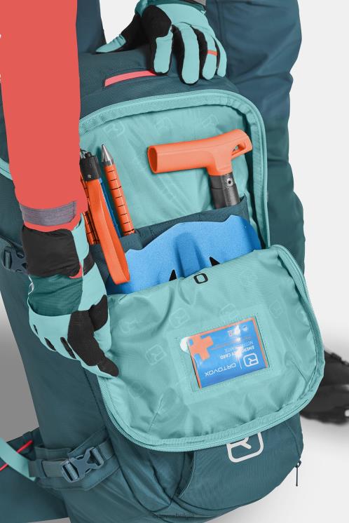 unisex Pacifisch groen hoge route 38 s ORTOVOX Tassen LX0XF1435