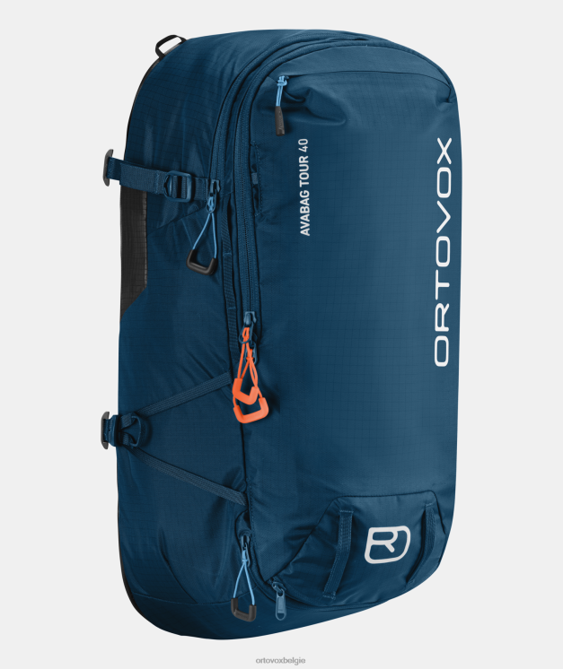 unisex benzine blauw avabag litric tour 40 ritssluiting ORTOVOX Tassen LX0XF1529