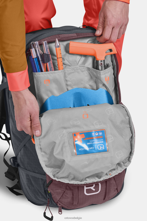 unisex berg roos avabag litric tour 36s ritssluiting ORTOVOX Tassen LX0XF1447