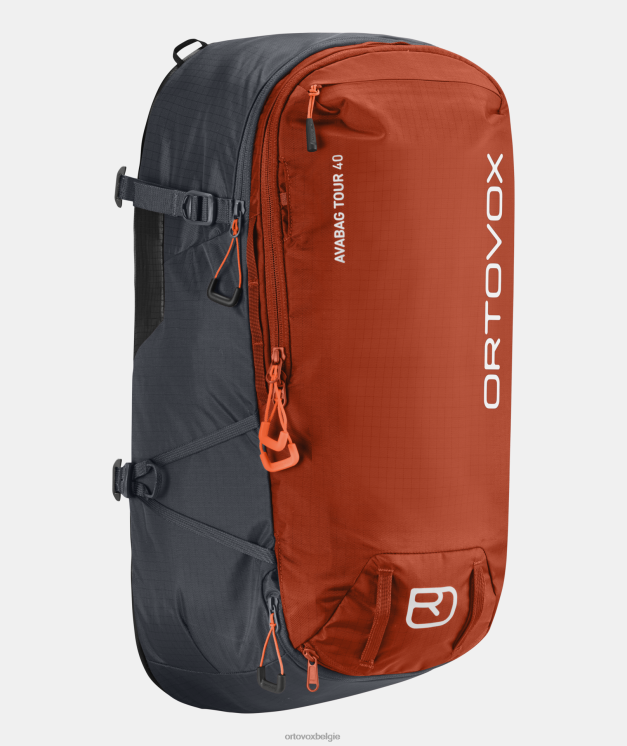unisex woestijn oranje avabag litric tour 40 ritssluiting ORTOVOX Tassen LX0XF1528