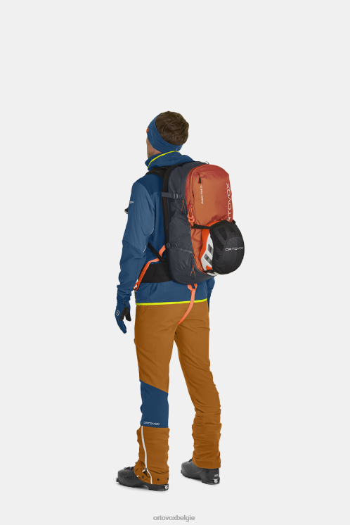 unisex zwart staal avabag litric tour 30 ritssluiting ORTOVOX Tassen LX0XF1409