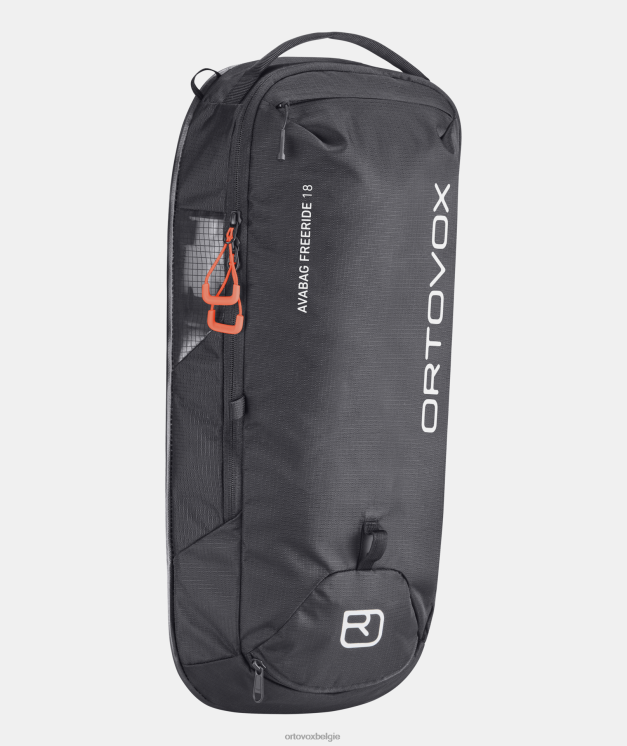 unisex zwarte raaf avabag litric freeride 18 zip ORTOVOX Tassen LX0XF1530