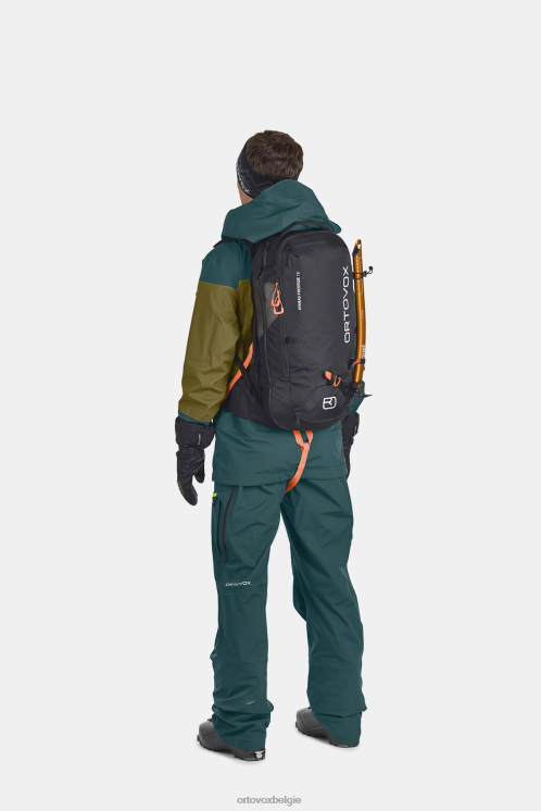 unisex zwarte raaf avabag litric freeride 18 zip ORTOVOX Tassen LX0XF1530