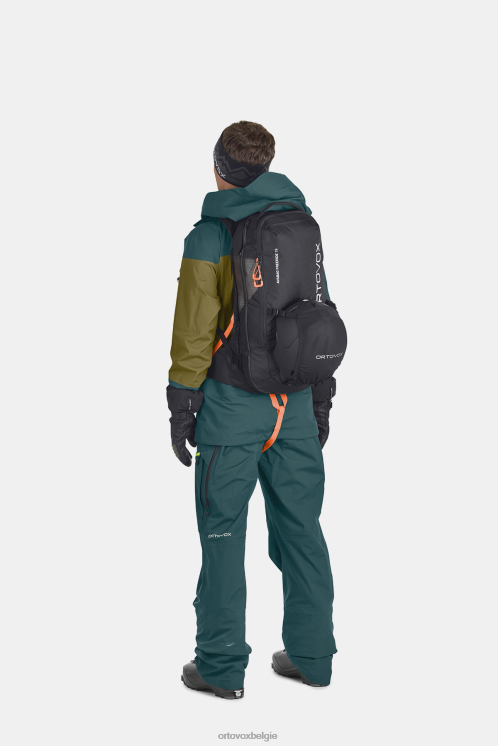 unisex zwarte raaf avabag litric freeride 18 zip ORTOVOX Tassen LX0XF1530