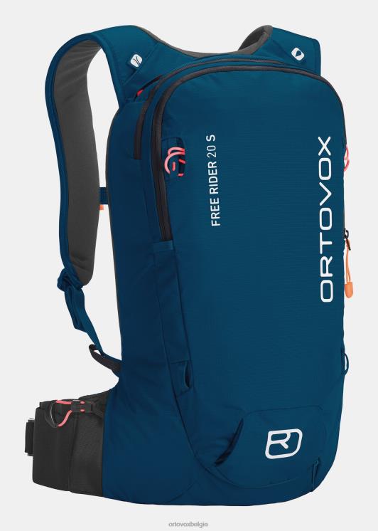 unisex benzine blauw free rider 20 s ORTOVOX Tassen LX0XF1342
