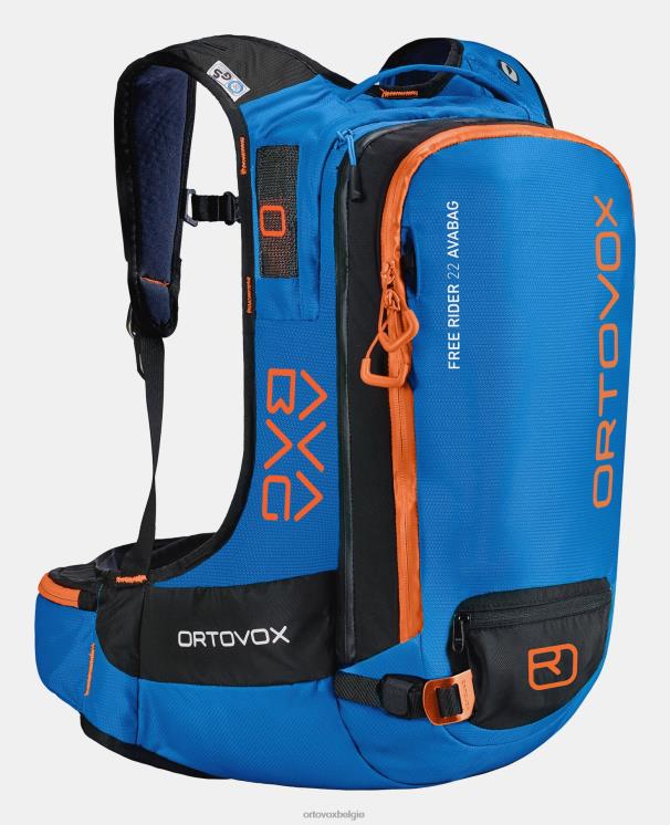 unisex veiligheid blauw free rider 22 avabag ORTOVOX Tassen LX0XF1477