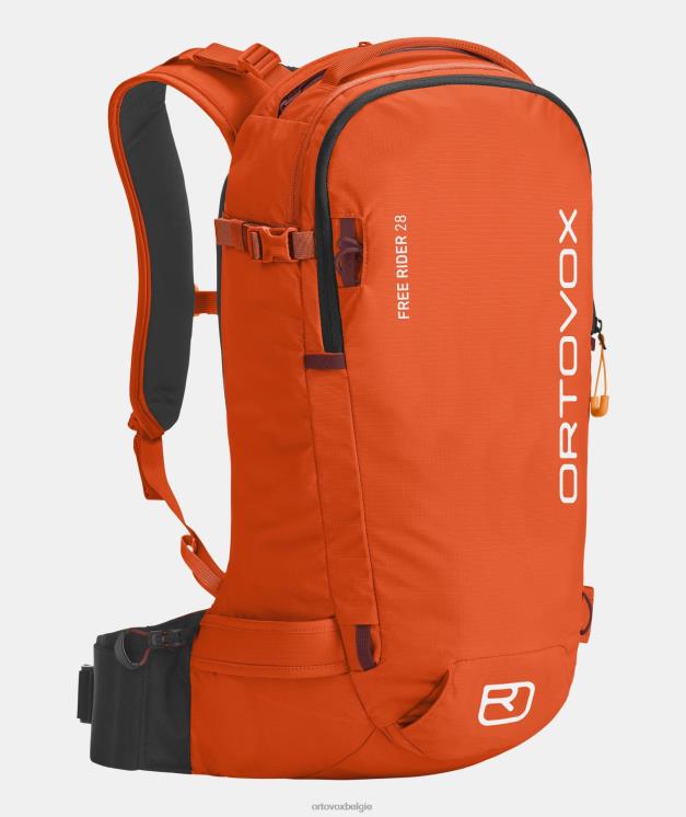 unisex warm oranje vrijrijder 28 ORTOVOX Tassen LX0XF1316