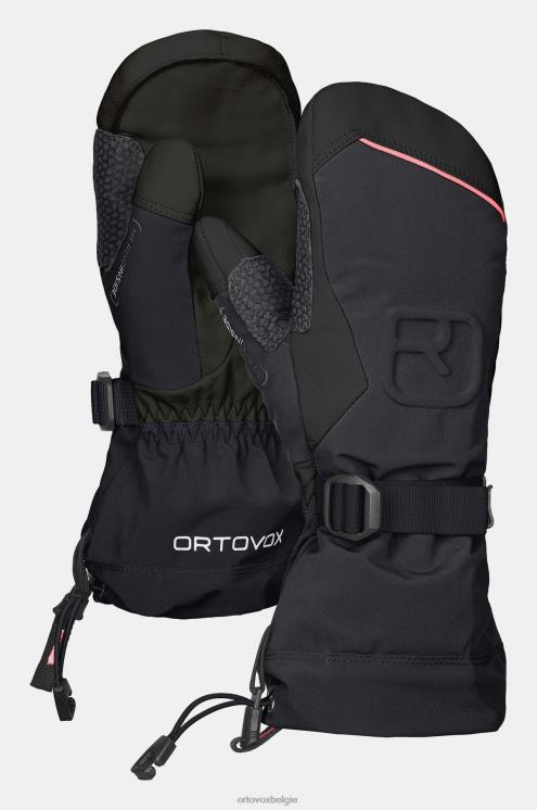 vrouwen zwarte raaf Merino freeride want ORTOVOX accessoires LX0XF1230