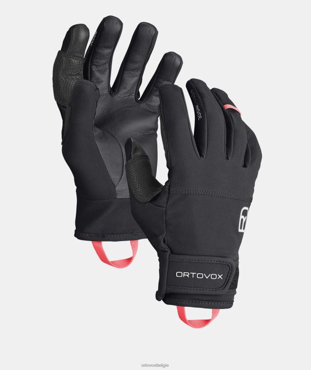 vrouwen zwarte raaf tour lichte handschoen ORTOVOX accessoires LX0XF1144