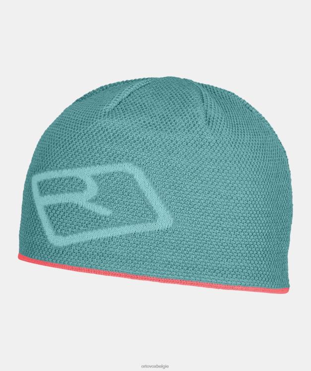 vrouwen ijs waterval Gebreide muts met merinologo ORTOVOX accessoires LX0XF589