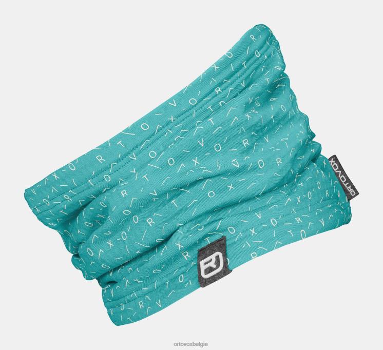 vrouwen ijs waterval fleece lichtraster nekwarmer ORTOVOX accessoires LX0XF495