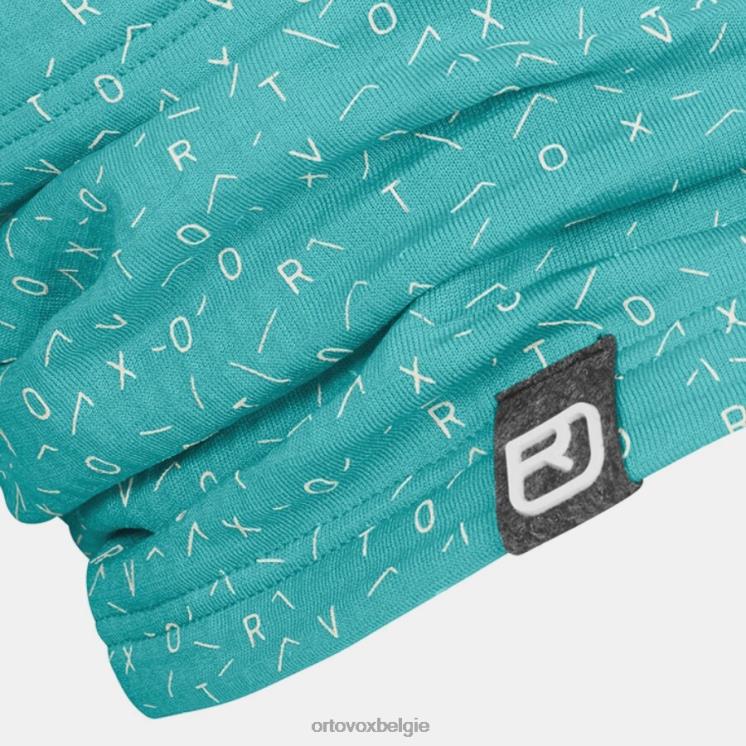 vrouwen ijs waterval fleece lichtraster nekwarmer ORTOVOX accessoires LX0XF495