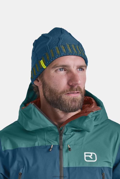 vrouwen sluwe vos Merino tangram gebreide muts ORTOVOX accessoires LX0XF500