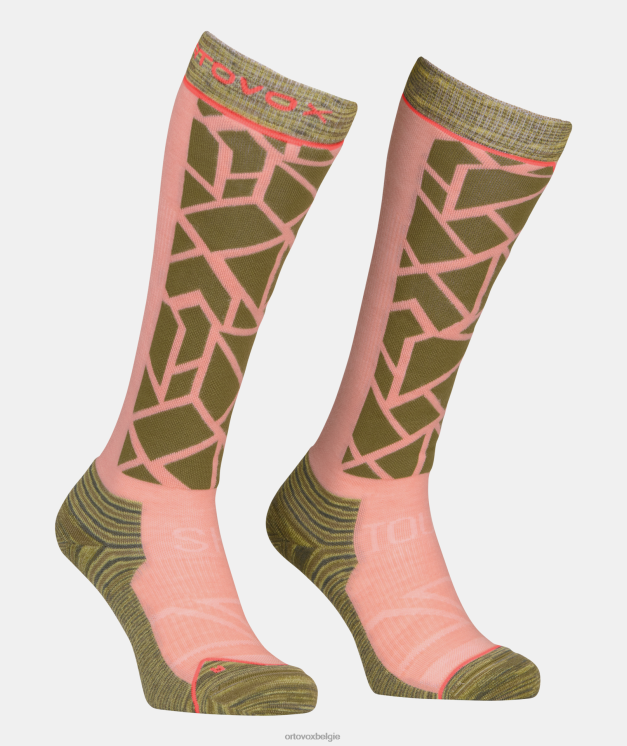 vrouwen bloeien lange skitourcomp-sokken ORTOVOX accessoires LX0XF895