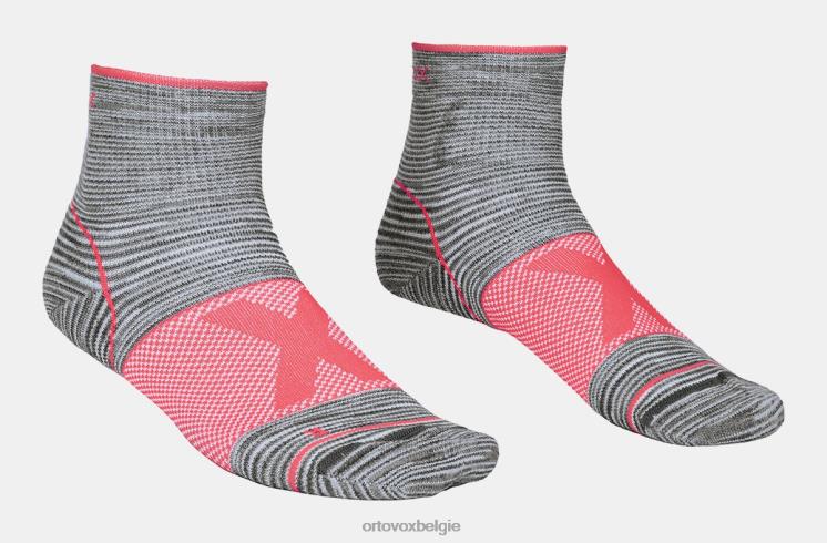 vrouwen grijze mix kwartsokken voor alpinisten ORTOVOX accessoires LX0XF1272