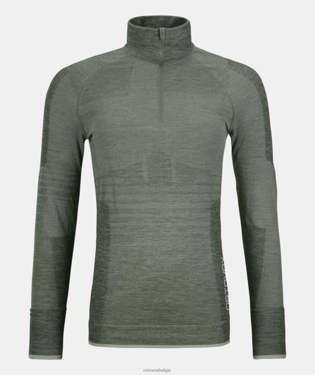 vrouwen arctisch grijs 230 wedstrijdhals met ritssluiting ORTOVOX kleding LX0XF977