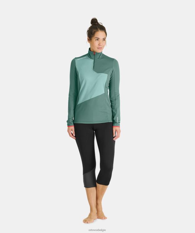 vrouwen arctisch grijs fleece lichte korte broek ORTOVOX kleding LX0XF1031