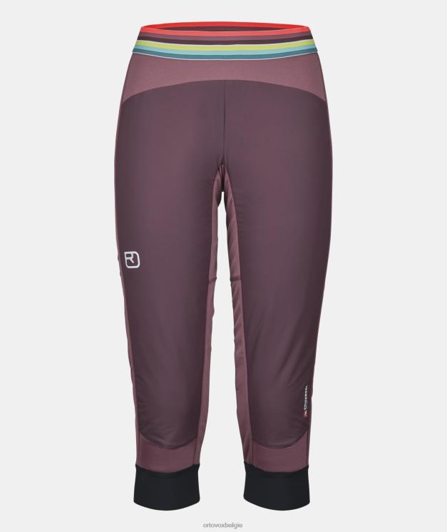 vrouwen berg roos Zwitserse wollen hybride korte broek ORTOVOX kleding LX0XF1145