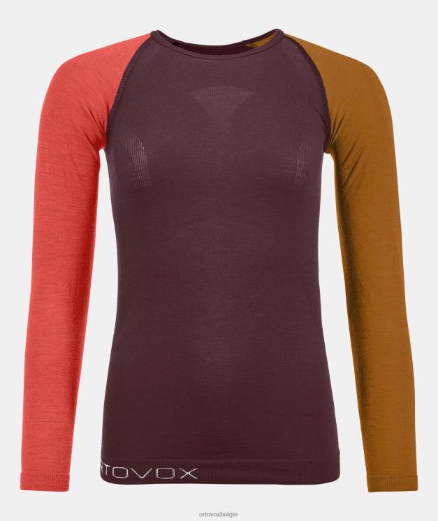 vrouwen wijn proeven 120 comp lichte lange mouw ORTOVOX kleding LX0XF1038