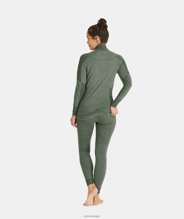 vrouwen zwarte raaf 230 wedstrijdhals met ritssluiting ORTOVOX kleding LX0XF978