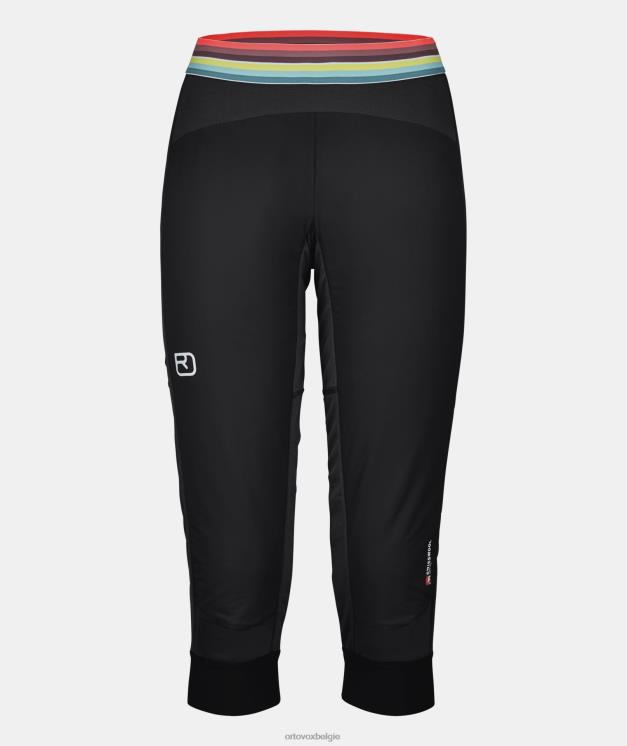 vrouwen zwarte raaf Zwitserse wollen hybride korte broek ORTOVOX kleding LX0XF1146