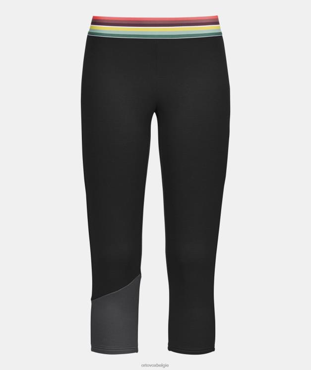 vrouwen zwarte raaf fleece lichte korte broek ORTOVOX kleding LX0XF1032