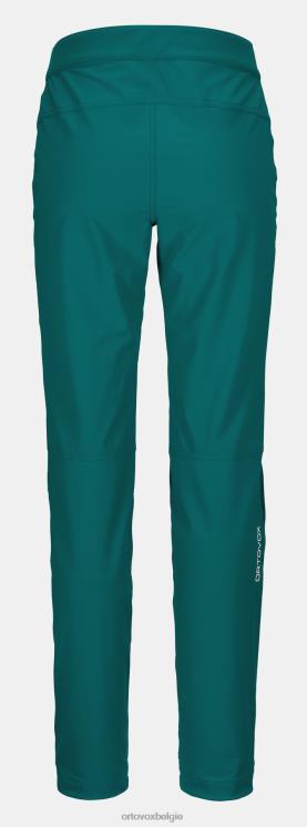 vrouwen Pacifisch groen brenta broek ORTOVOX kleding LX0XF1100