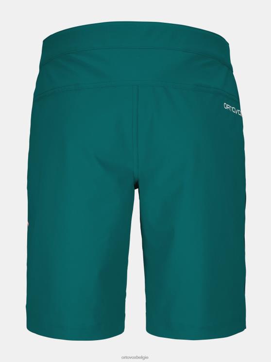 vrouwen Pacifisch groen brenta korte broek ORTOVOX kleding LX0XF1109