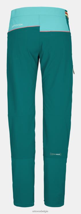 vrouwen Pacifisch groen pala broek ORTOVOX kleding LX0XF1157