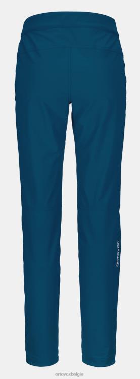 vrouwen benzine blauw brenta broek ORTOVOX kleding LX0XF1099