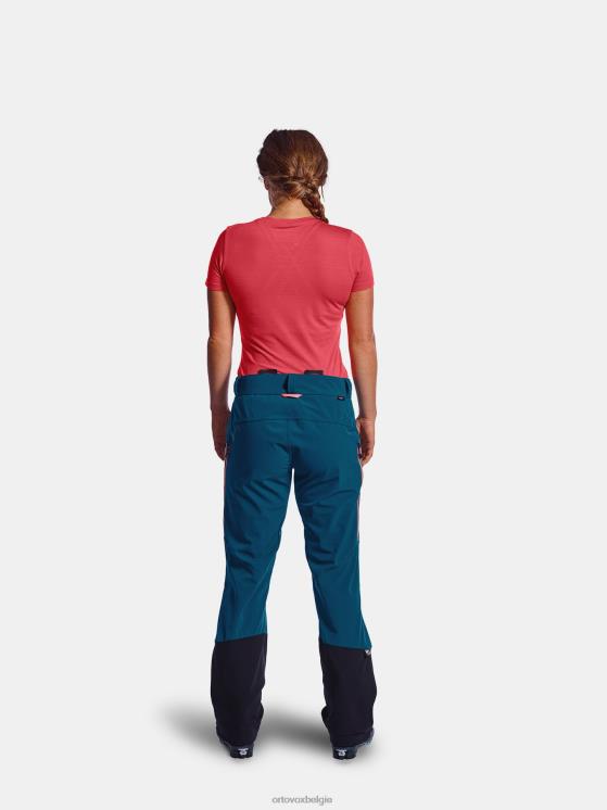 vrouwen benzine blauw pordoi broek ORTOVOX kleding LX0XF1251
