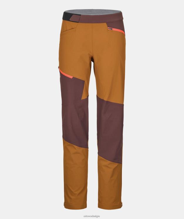 vrouwen borstel bruin vajolet broek ORTOVOX kleding LX0XF1152