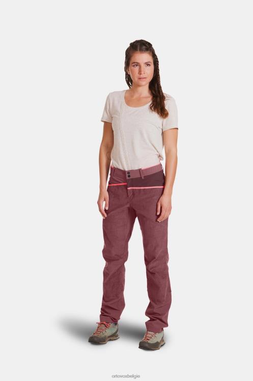 vrouwen groen mos casale broek ORTOVOX kleding LX0XF1091