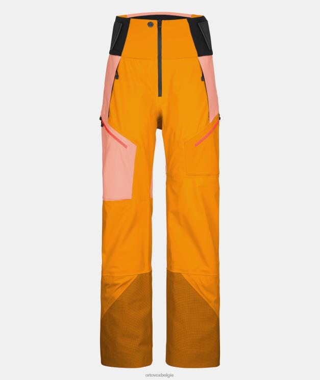 vrouwen herfstbladeren Guardianshell-broek van 3l ORTOVOX kleding LX0XF733
