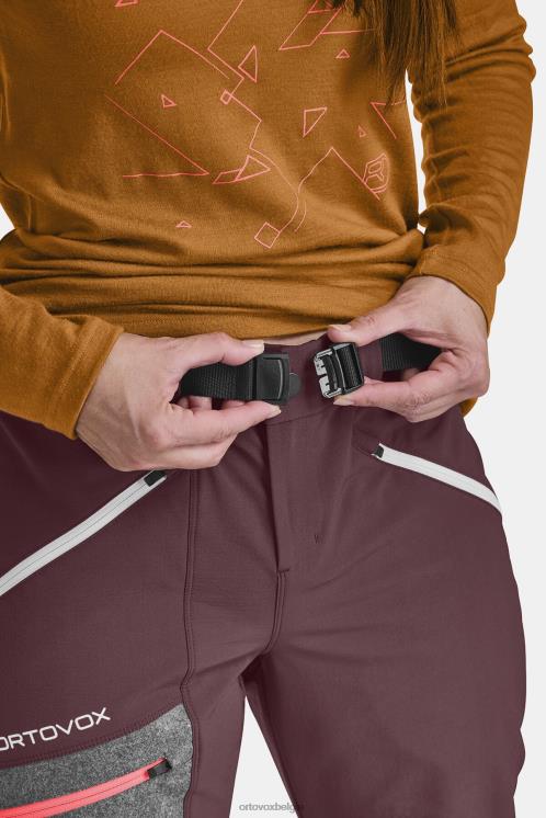 vrouwen zwarte raaf Cevedale broek ORTOVOX kleding LX0XF927