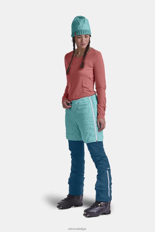 vrouwen zwarte raaf Zwitserse wollen Piz Boe korte broek ORTOVOX kleding LX0XF1088