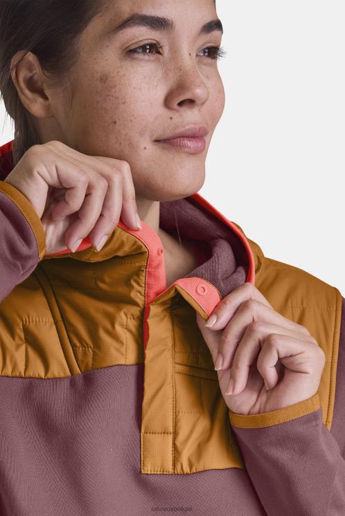 vrouwen Pacifisch groen fleece en anorak ORTOVOX kleding LX0XF981