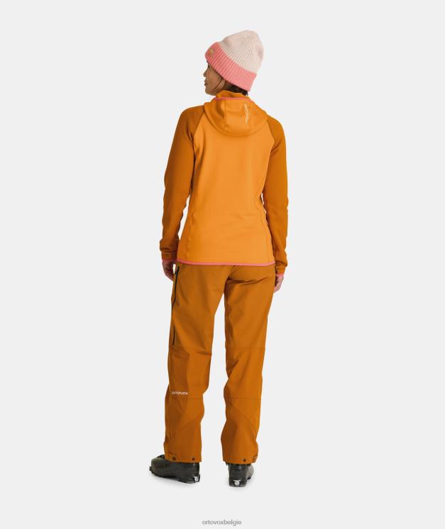 vrouwen berg roos fleece GP klassiek gebreide hoody ORTOVOX kleding LX0XF1081