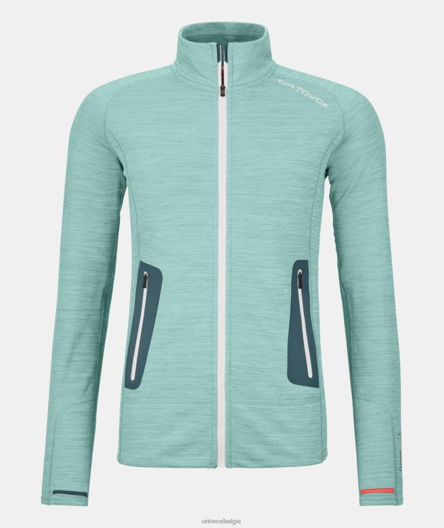 vrouwen mengsel van ijswatervallen lichte fleecejas ORTOVOX kleding LX0XF1277