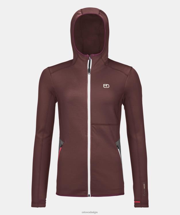 vrouwen wijn proeven fleece-hoodie ORTOVOX kleding LX0XF882