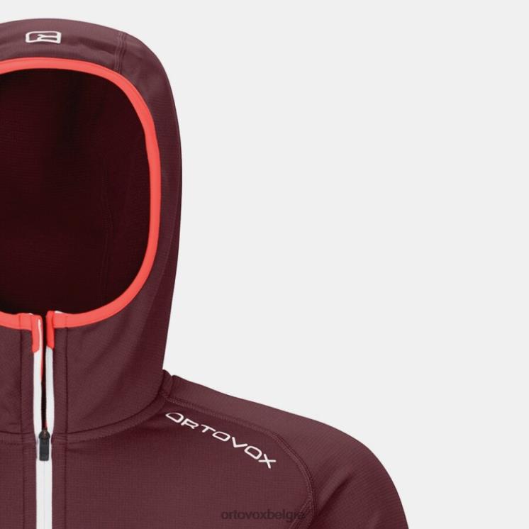 vrouwen wijn proeven fleece lichte capuchon ORTOVOX kleding LX0XF1300