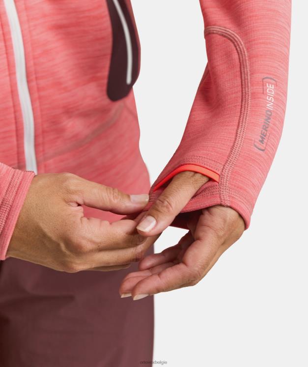 vrouwen wijn proeven fleece lichte capuchon ORTOVOX kleding LX0XF1300