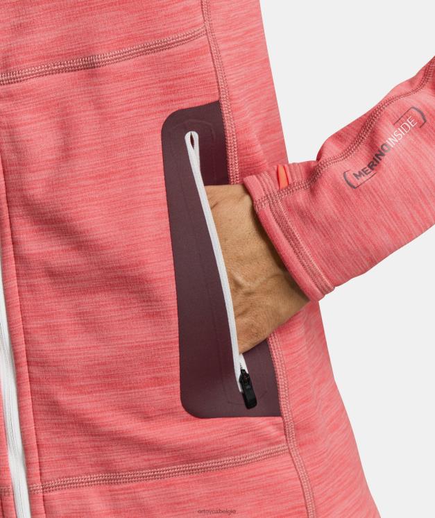 vrouwen wijn proeven fleece lichte capuchon ORTOVOX kleding LX0XF1300